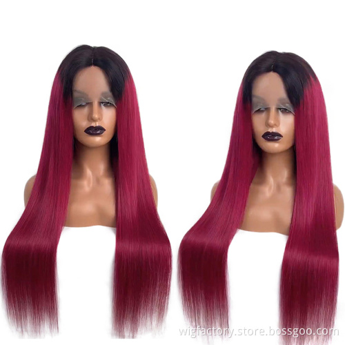 HD 4*4 Blonde Full Lace Human Hair Wigs,613 Honey Blonde Brazilian Straight Lace Front RTS Wigs,Pre Plucked 150% 613 Frontal Wig